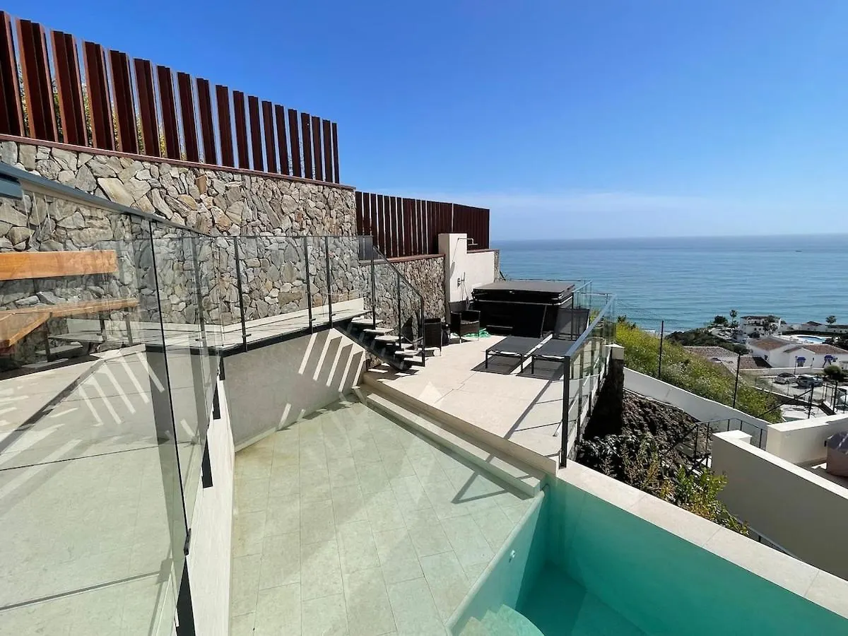 Luxury House Mirador Calaceite Torrox Costa, With Private Pool Jacuzzi And Wellness