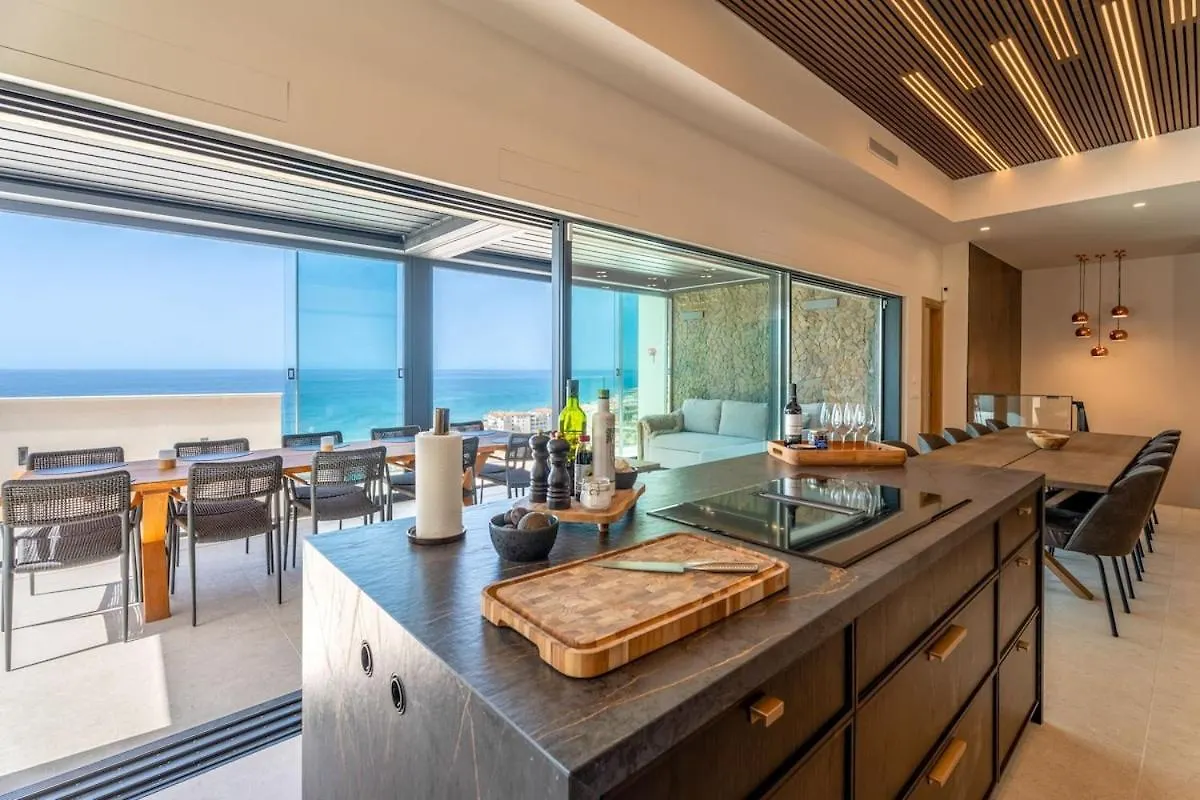 Luxury House Mirador Calaceite Torrox Costa, With Private Pool Jacuzzi And Wellness Villa
